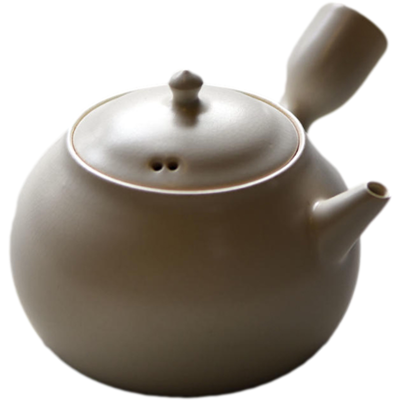 子悦集景德镇梵山堂官帽侧把350ml烧水壶茶壶功夫功夫茶茶壶