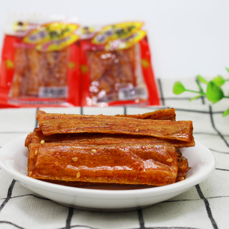 主人翁红烧鱼排辣条办公室宿舍麻辣辣手面筋香辣素肉