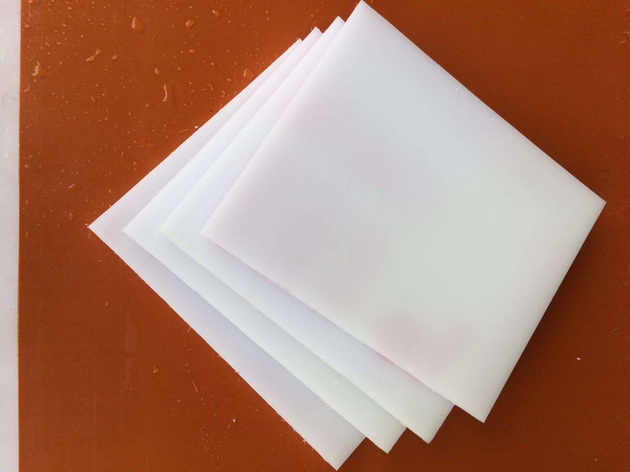 白色冲板pp板垫板皮革打孔塑料板刀模胶板下料机abs板diy手工皮具