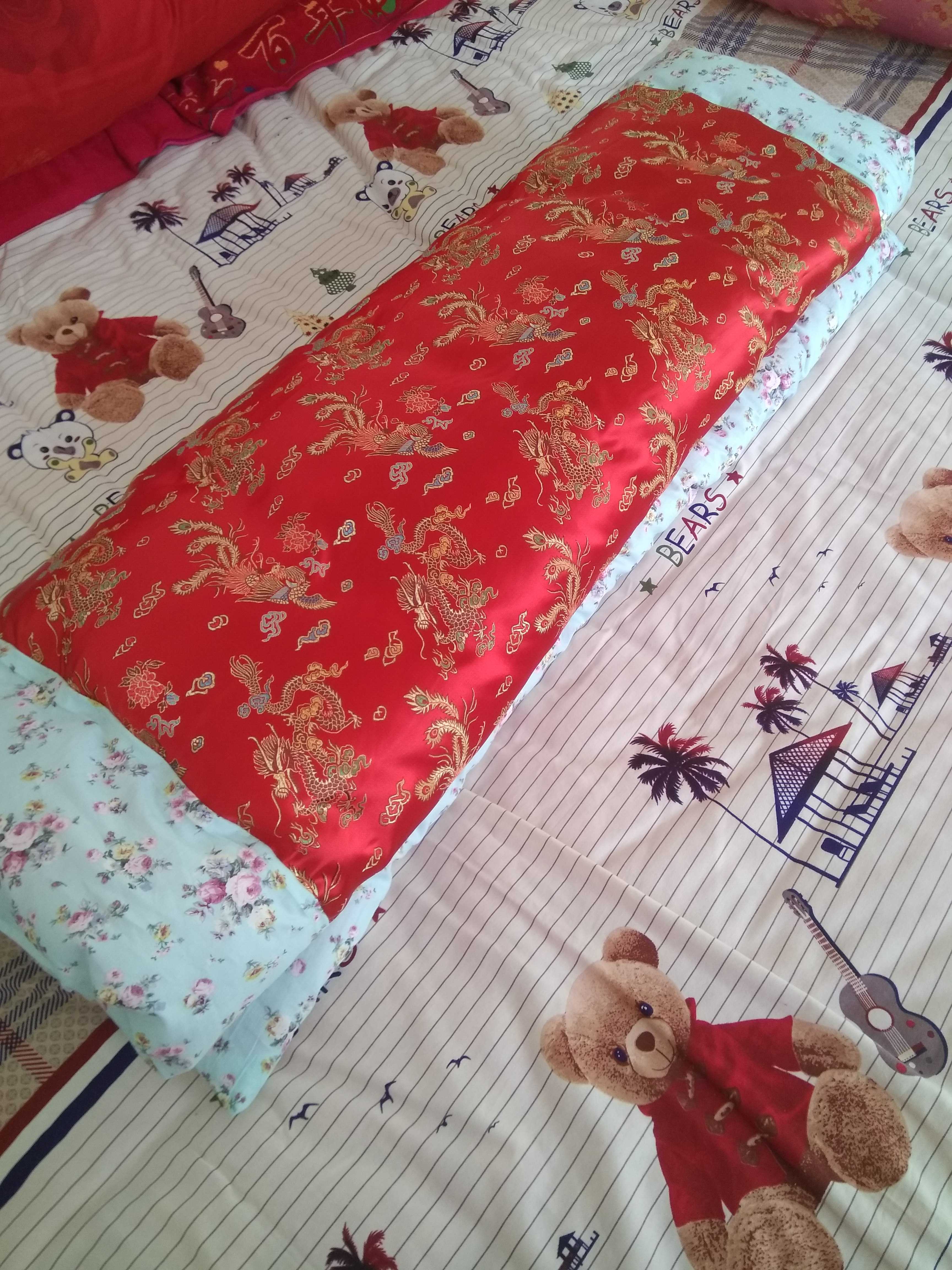 儿童绸缎被子迷你棉被被套款式拆洗方便被子