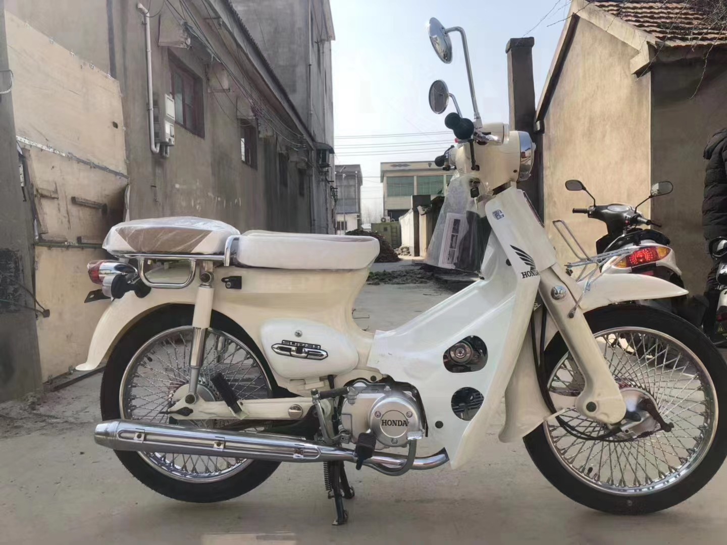 本田幼兽cc50复古supercub弯梁二手电喷c110摩托车摩托车整车