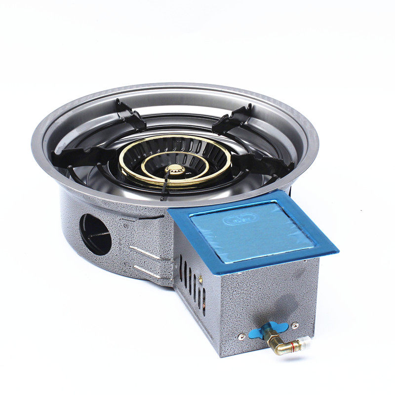 商用火锅炉燃气灶液化气嵌入式火锅煤气炉火锅店自助餐煤气灶韩式