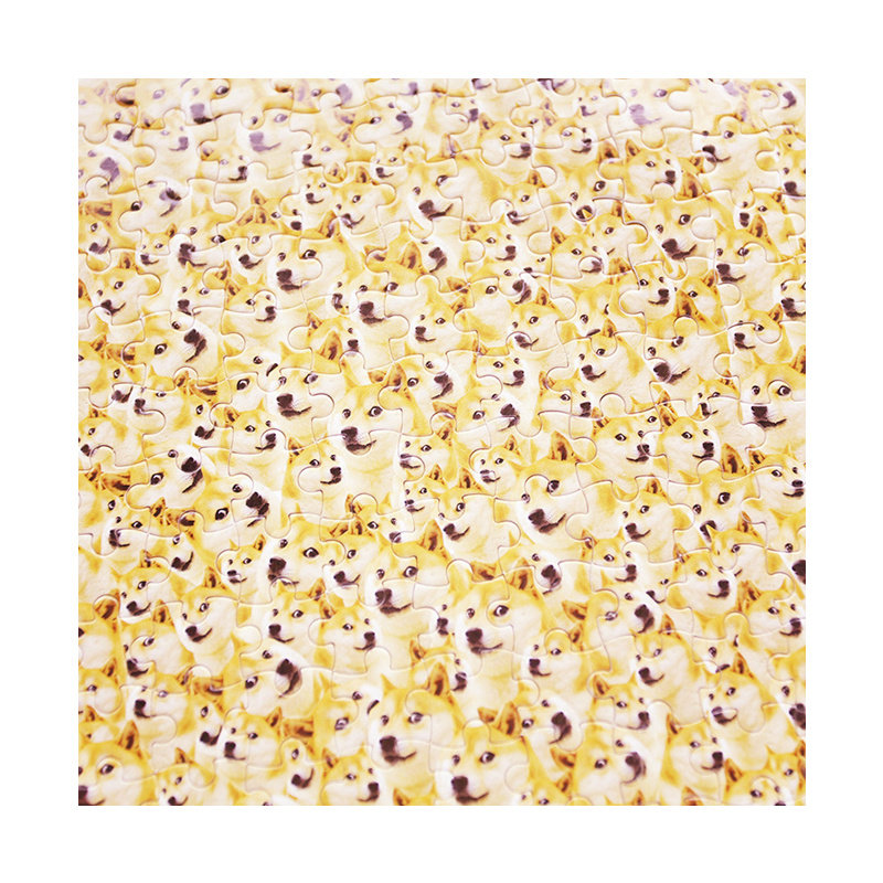 创意恶搞doge神烦狗魔性拼图精神污染狗狗搞怪世上最难的拼图礼物