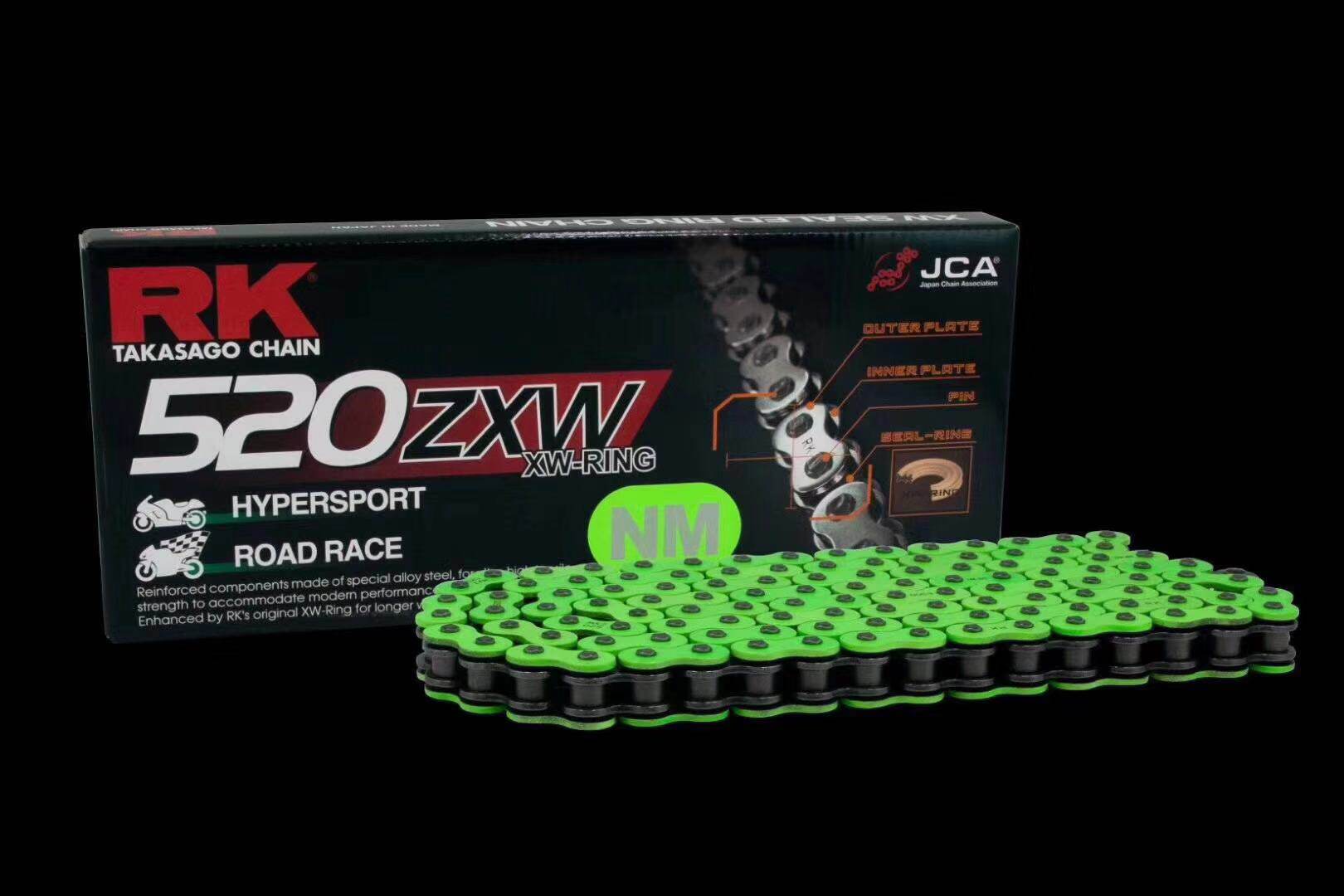 xso日本进口rk摩托车gxwzxw赛车竞技链条链条