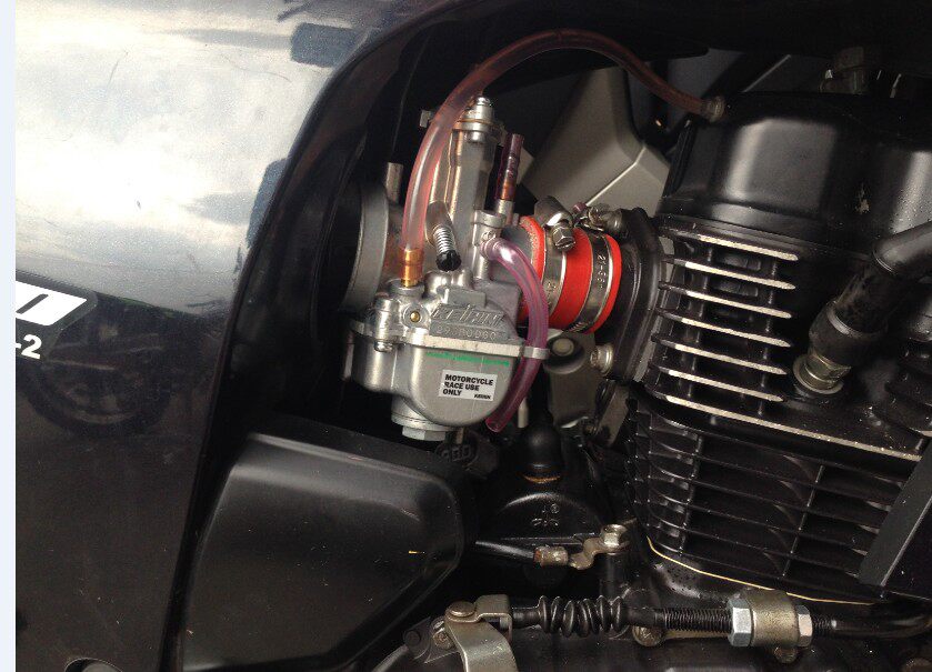 化油器日本原装进口pwk28mm改装大口径竞技专用摩托车化油器