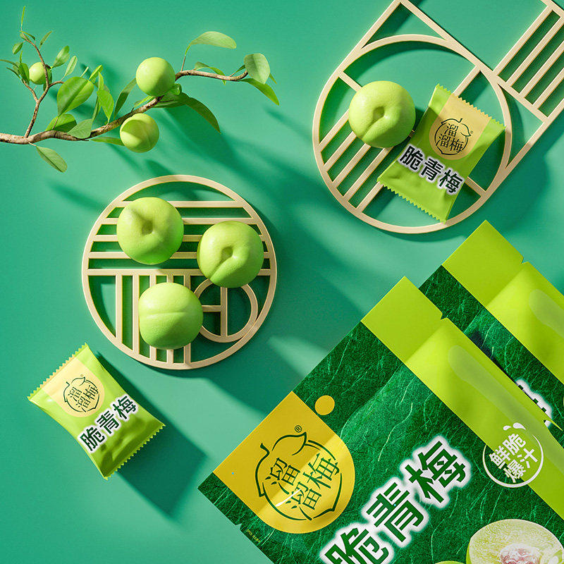 溜溜梅脆青梅零食爽脆爽青梅酸梅