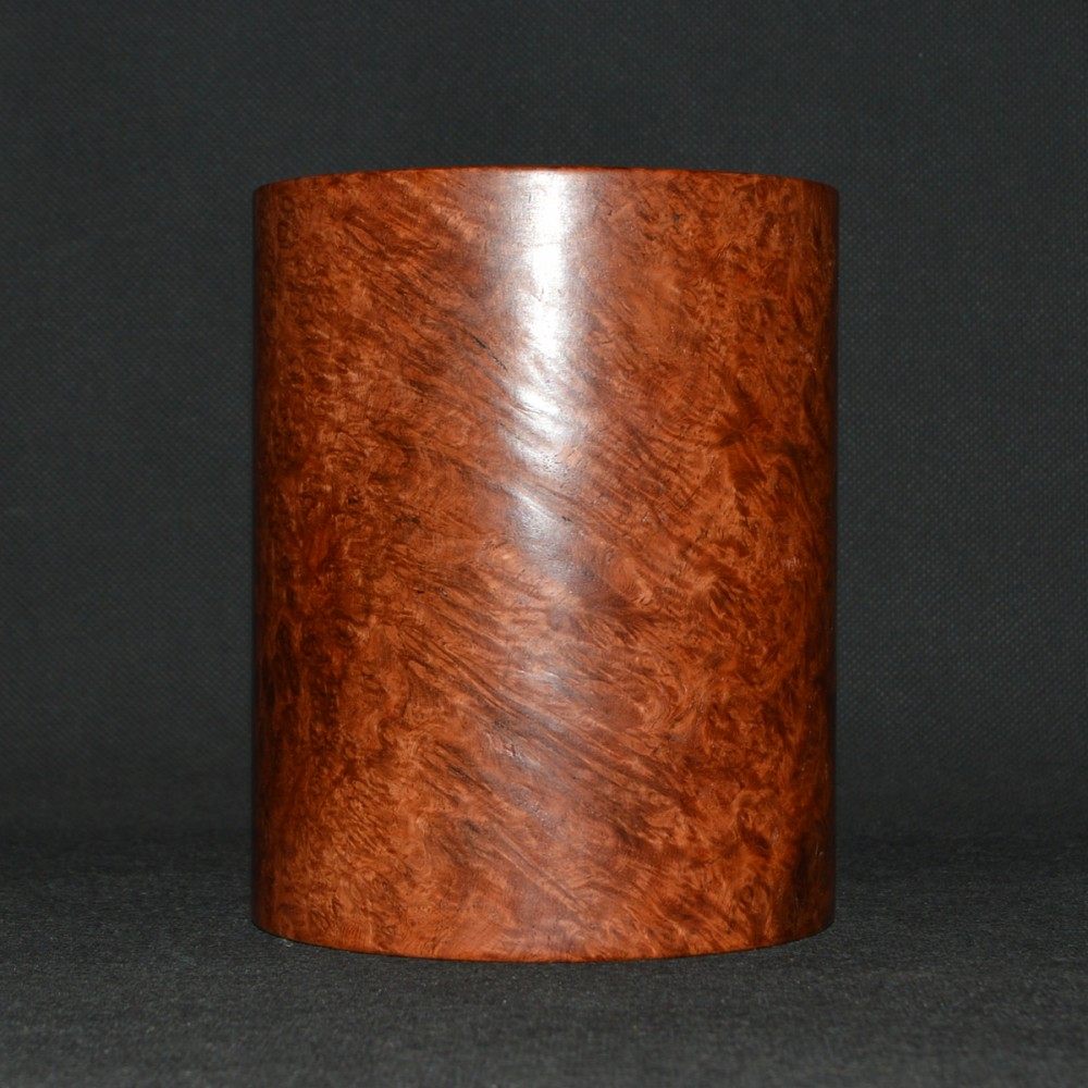 笔筒缅甸黄花黄花梨梨树瘿木瘿瘤特级红木收藏品笔筒