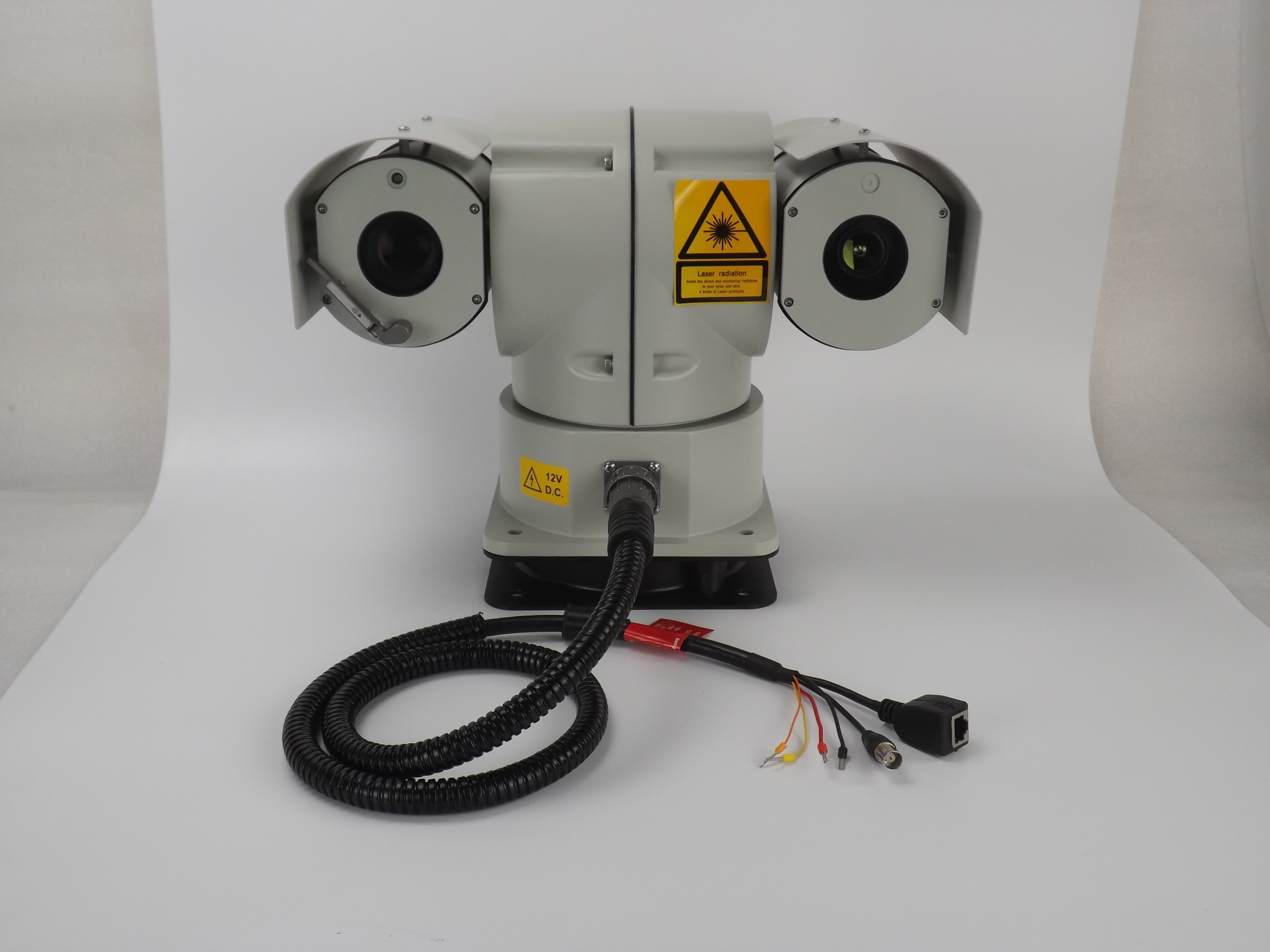 ipc激光车顶云台摄像机鱼塘水库监控carhead云台