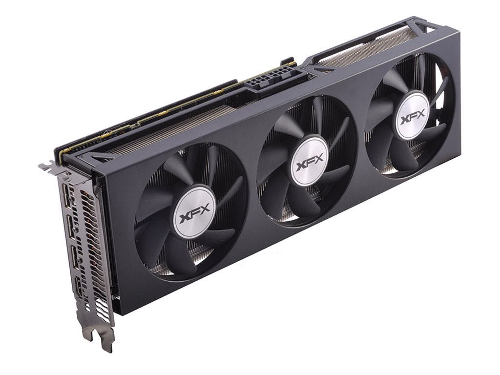 xfx新款全新店铺三包机箱讯景r9fury显卡风扇散热器