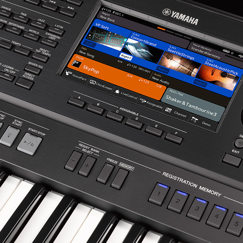 雅马哈电子琴psrs670s975成人合成器编曲键盘x900x700电子琴