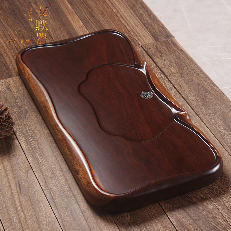 红木排水托盘茶具功夫茶功夫茶海檀木花梨茶台茶盘