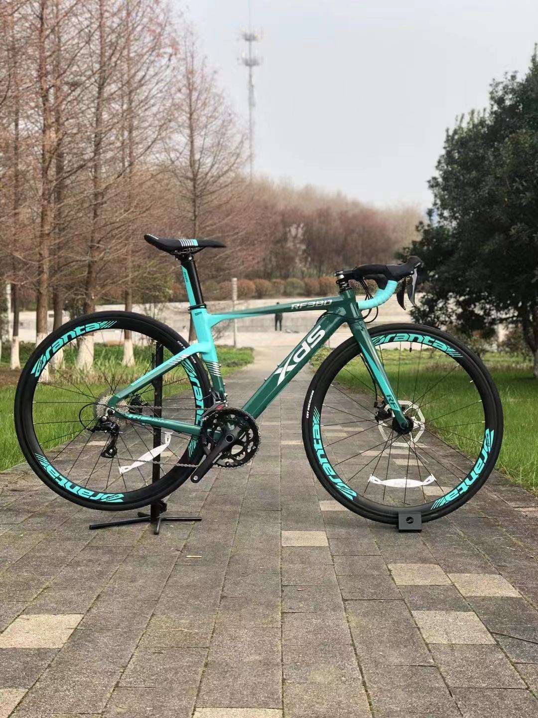 二手xds喜德盛rf380350d铝合金破风公路自行车禧玛诺速碟公路自行车