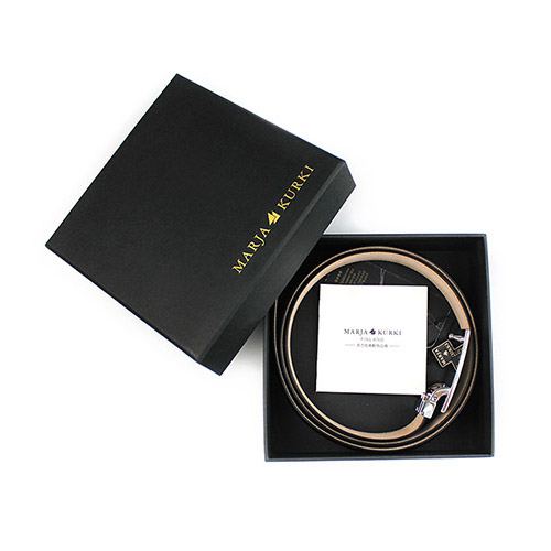 marjakurki男士意大利进口平滑腰带高端奢华礼物腰带