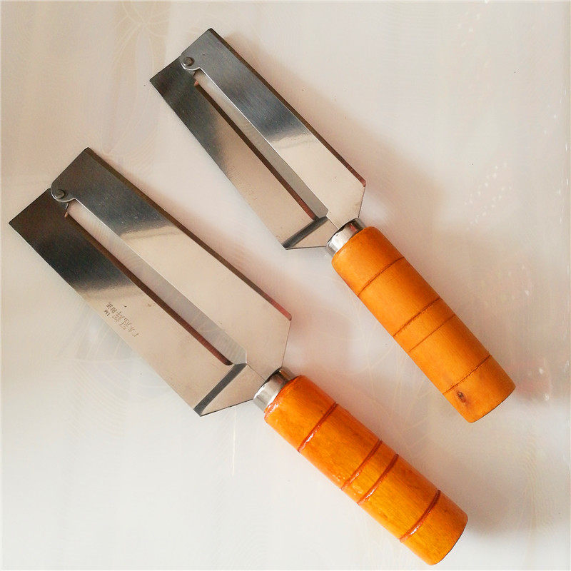 不锈钢亮色刮刀中号削皮厨房用品家用工具水果削皮器