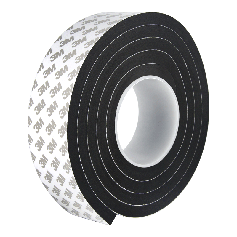 3m防撞海绵垫泡沫磕碰边防包边防单面防护桌角防撞条