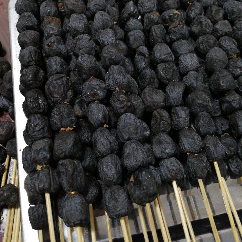 特惠5斤整箱糖葫芦无核大黑黑枣大软枣野柿子柿饼