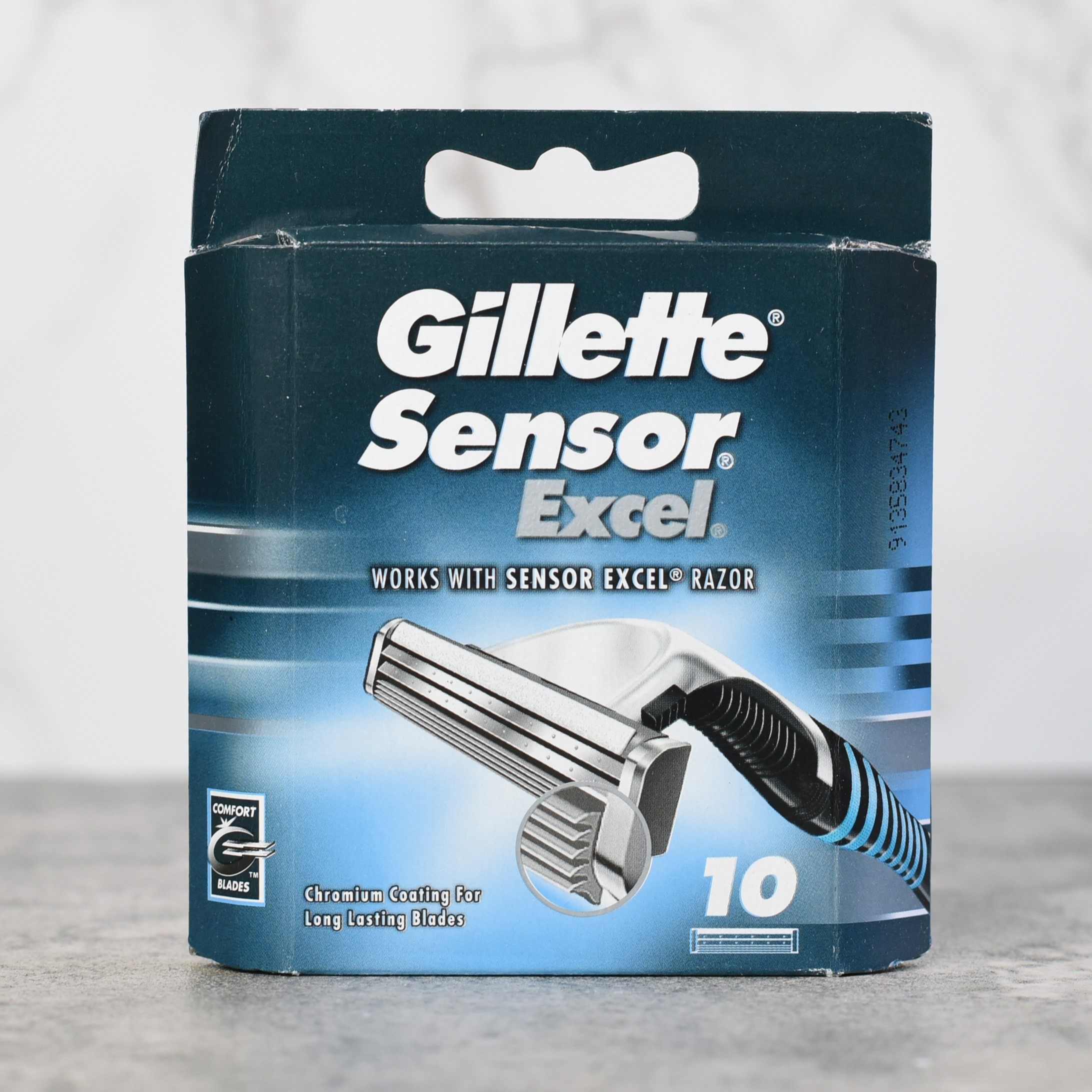 gillettesensorexcel吉列超级感应剃须剃须刀刀片10片装片包剃须刀