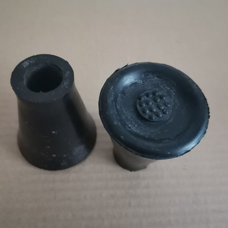 拐杖脚垫老人手杖防滑橡胶头腋下单双拐配件胶套拐棍耐磨底座胶头
