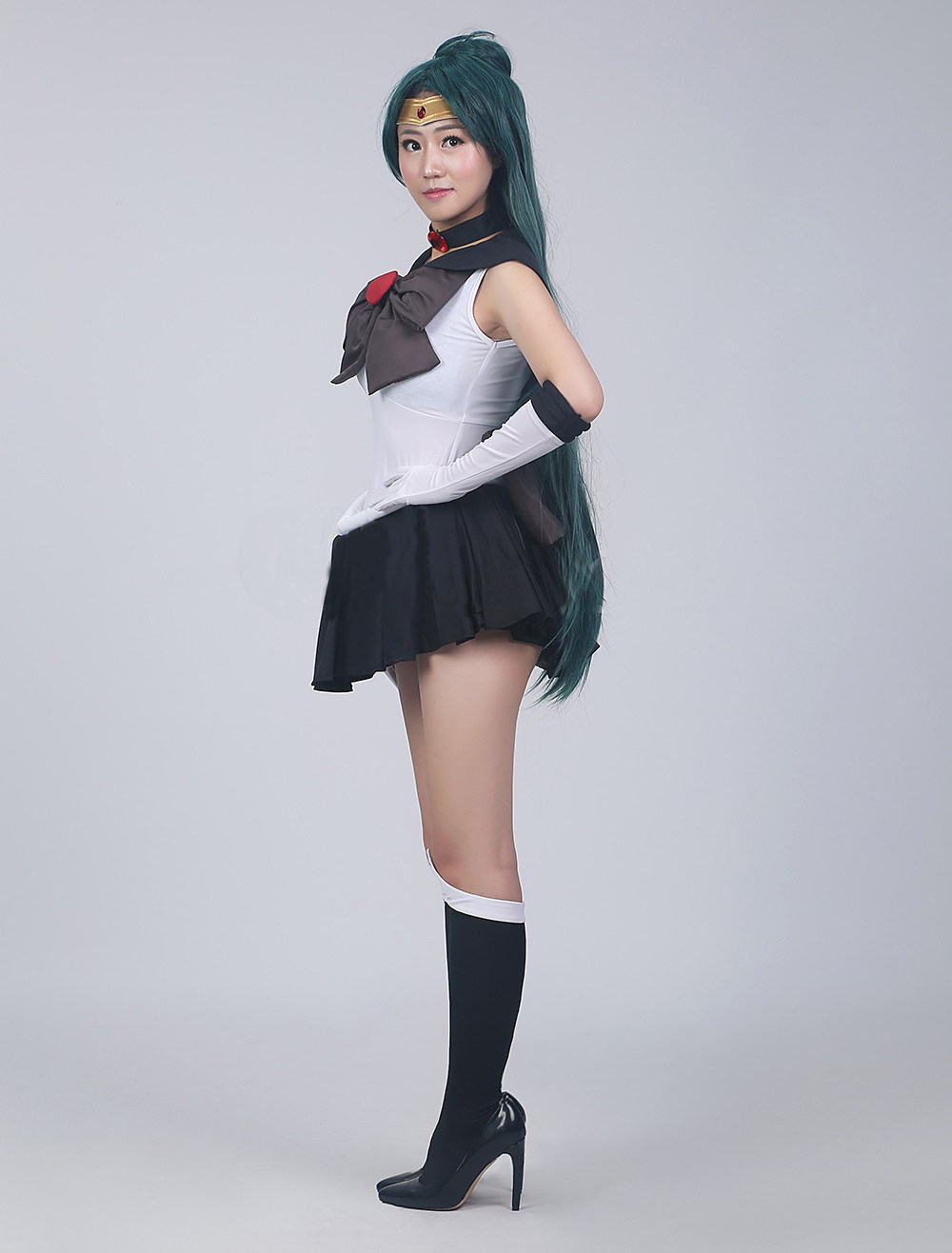 包邮美少女战士cosplay女装冥王星冥王雪奈动漫cos漫展cosplay女装