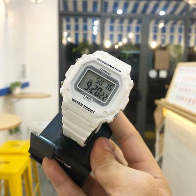 casio 卡西欧f-108whc-7b复古电子手表男女中性休闲w-218h-4b2日韩