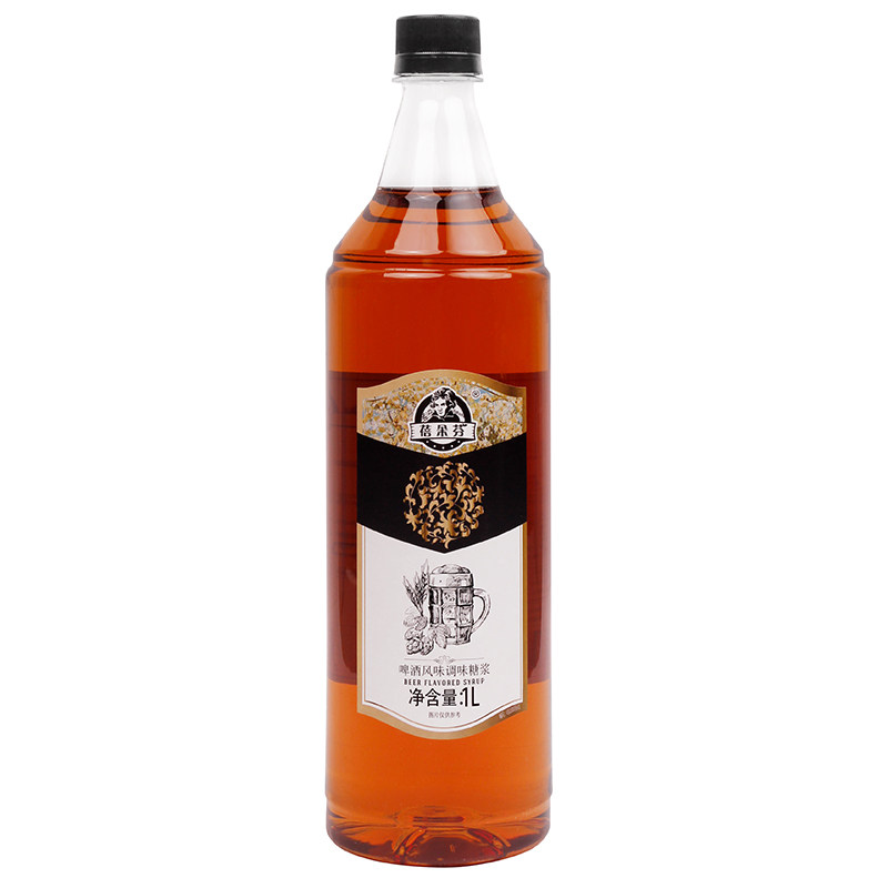 德馨蓓朵啤酒风味糖浆1l果露奶茶茶店咖啡厅糖浆