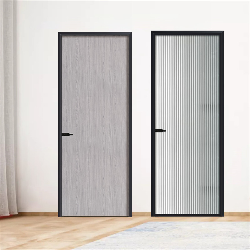 长虹玻璃门室内窄边卫生间顶门简约书房房门会议室卧室门