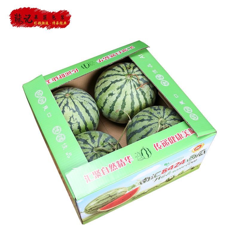 西瓜新款加厚手提610斤装8424麒麟箱包包装箱礼品礼品盒