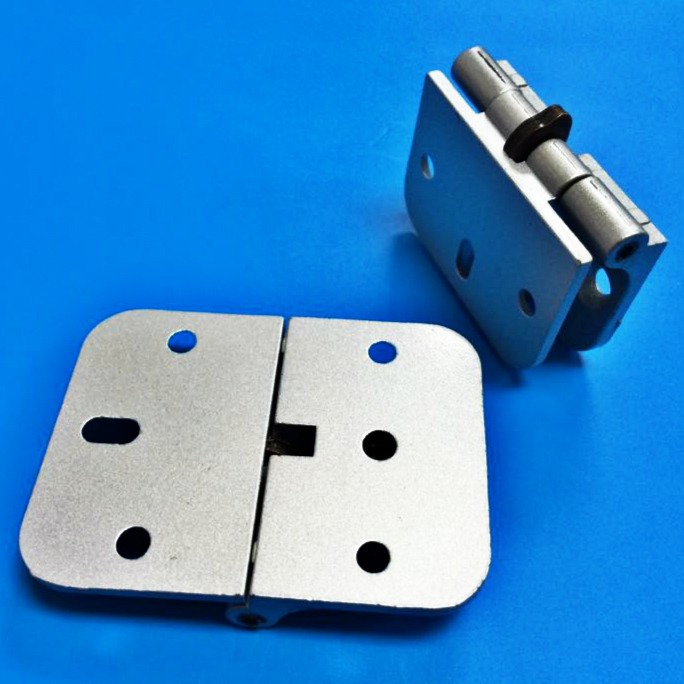 180度枱面五金工具家具配件铰链平面枱铰连接锌合金折叠家具连接件