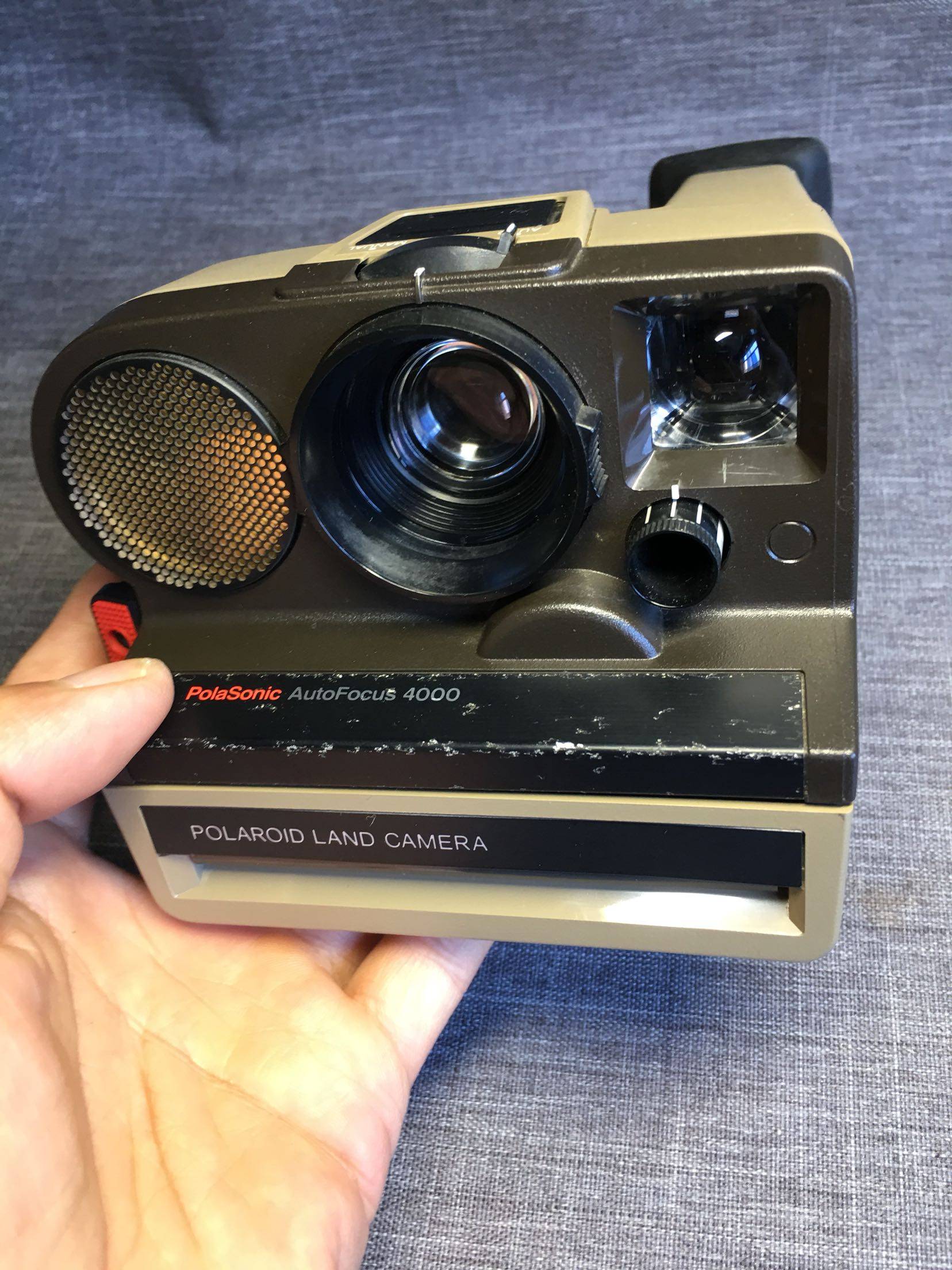 宝丽来polaroidautofocus4000拍立得一次成像胶卷胶片hot一次性相机