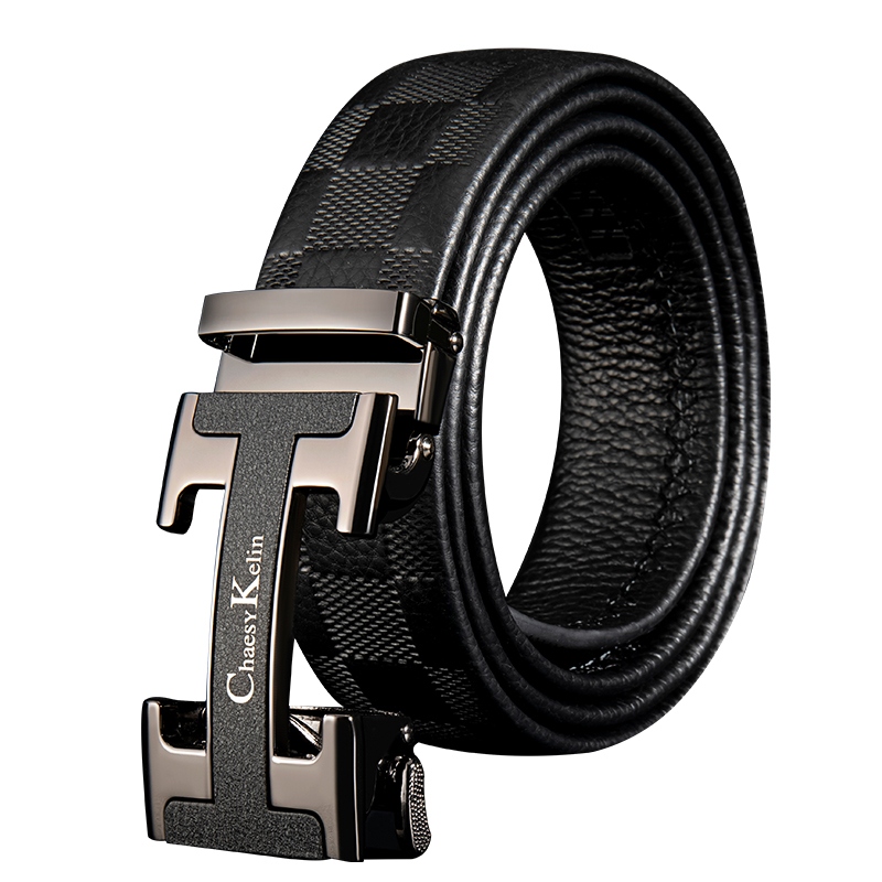 ck皮带男真皮正品高档礼盒装奢侈品牛皮自动扣百搭商务腰带男裤带