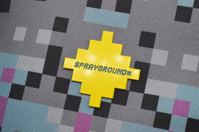清仓正品sprayground双肩包b312像素翅膀男女背包飞行潮包书包