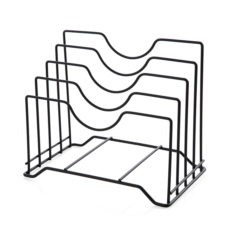 多功能铁艺锅盖架厨房菜板案板收纳架置物架整理架多层放锅盖架子