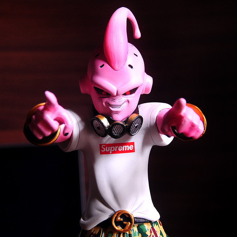 七龙珠面罩潮流布欧gk手办模型魔人普乌人偶手办