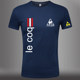 Short-sleeved t-shirt men's trendy brand personality fashion pure cotton loose wild simple half-sleeved shirt French big cock sportswear Short-sleeved t-shirt men's trendy brand personality fashion pure cotton loose wild simple half-sleeved shirt French big cock sportswear