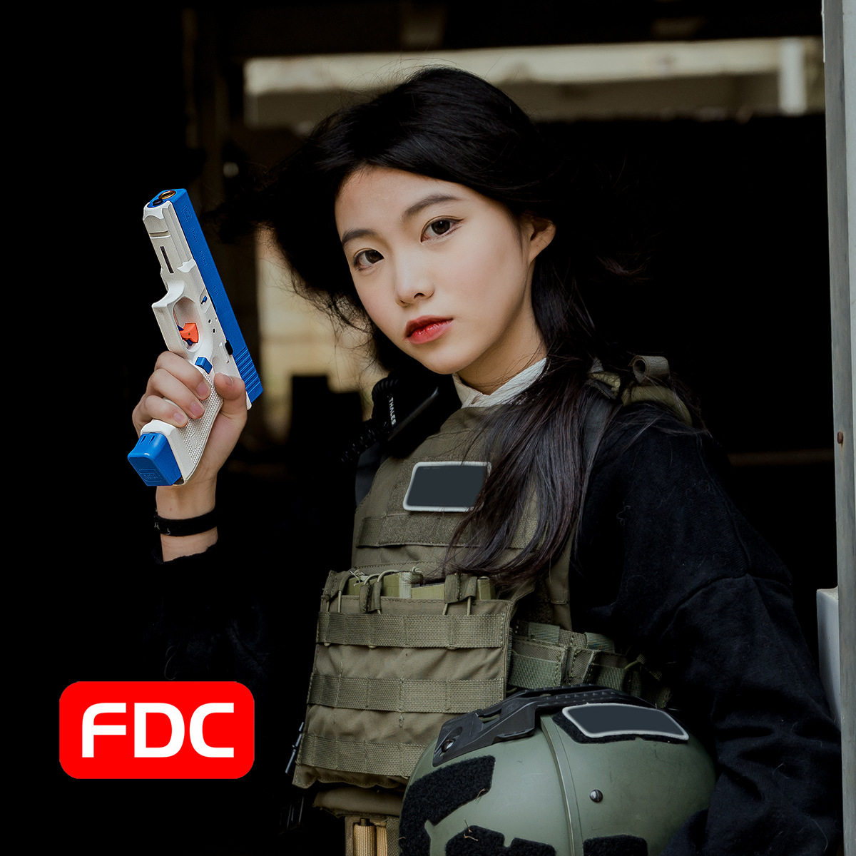 fdcg17软弹电动连发格洛克ds1儿童玩具手小枪男孩成人电动玩具枪