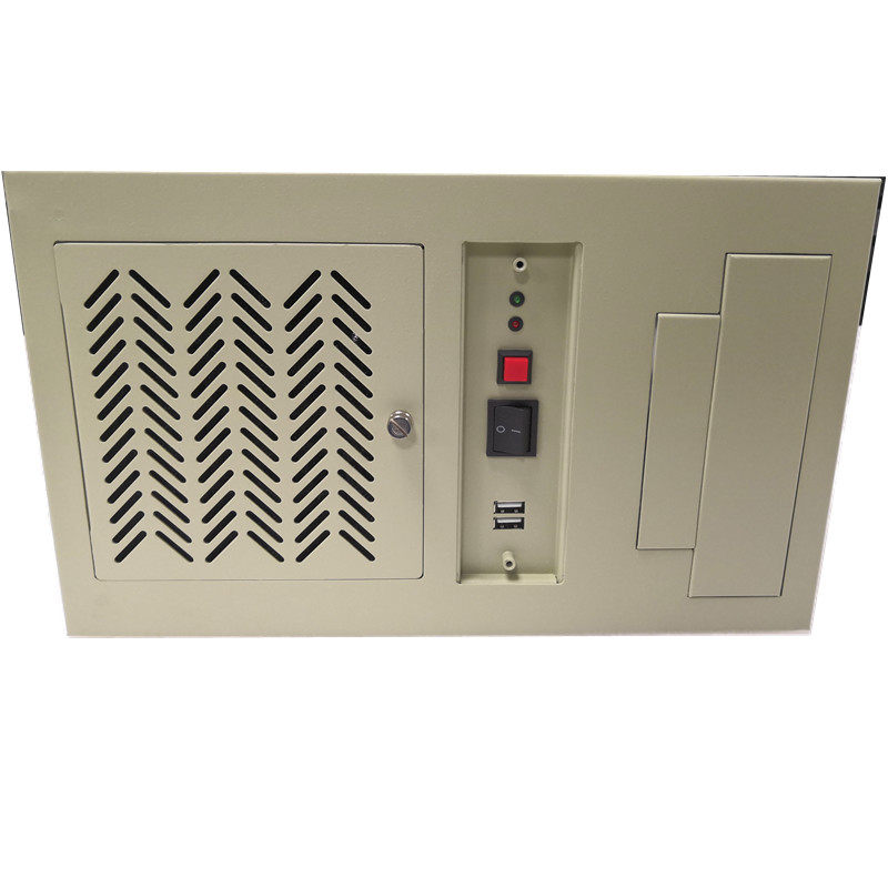 拓普龙桌面壁挂式挂墙小工工控机仪器设备机箱8c2408防尘机箱