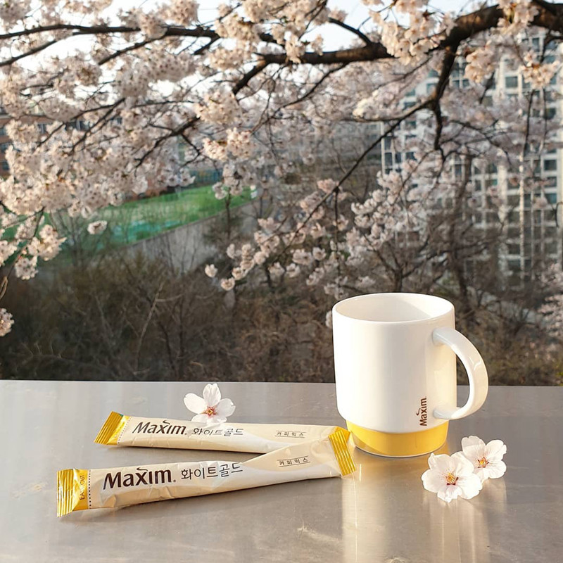 东西麦馨咖啡一条装麦可馨黄白韩国进口三合一速溶单枚1根阿拉伯