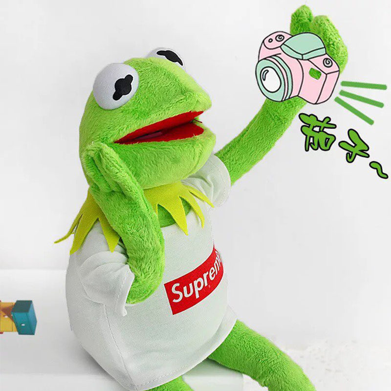 青蛙旅行芝麻街长腿挂件公仔kermit科密玩偶科米蛙毛绒