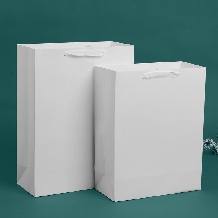 纸袋牛皮牛皮纸白色手提袋礼品袋购物服装包装包装袋礼品袋