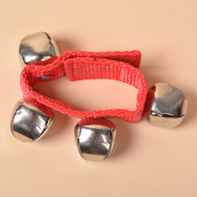 腕铃手铃脚铃奥尔夫音乐乐器舞蹈玩具摇铃婴幼儿手带响铃