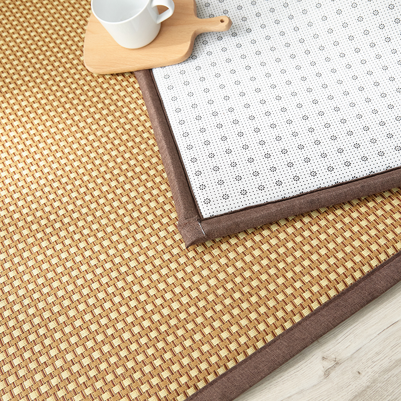 加厚天然藤编地垫榻榻米垫子宝宝爬行地垫