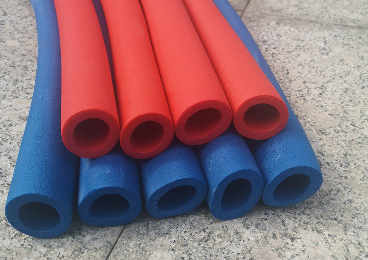 保温彩色橡塑ppr水管太阳能热水器红蓝阻燃棉管套管道隔热保温套