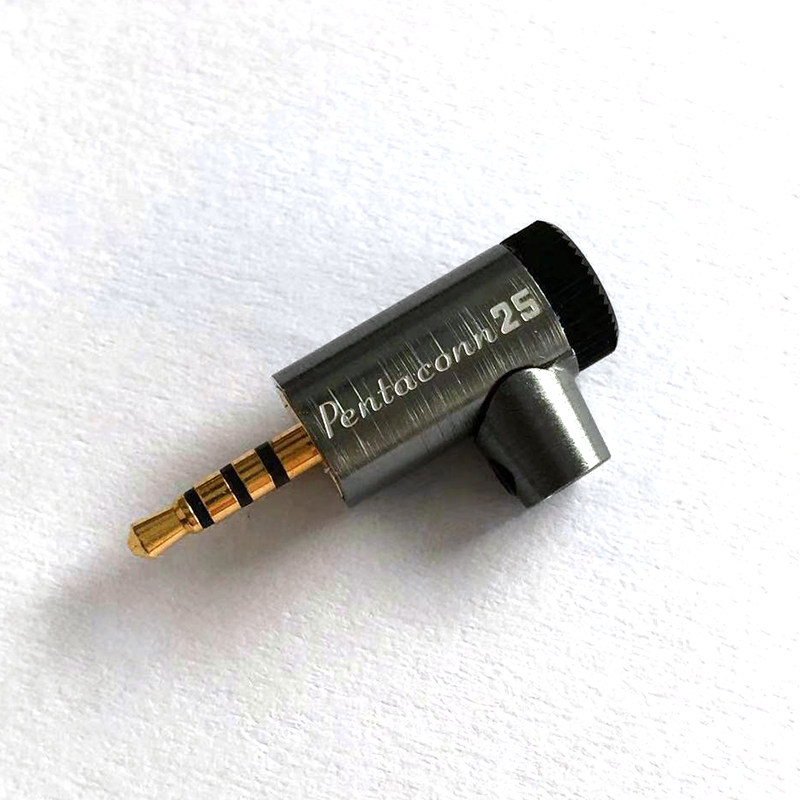 日本pentaconn2.5mmofc平衡耳机插头可免人工安装更多影音配件