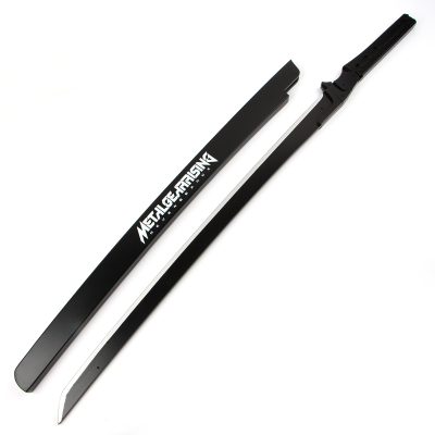 合金装备崛起黑色复仇雷电刀电刀动漫刀剑游戏道具开刃cosplay配件