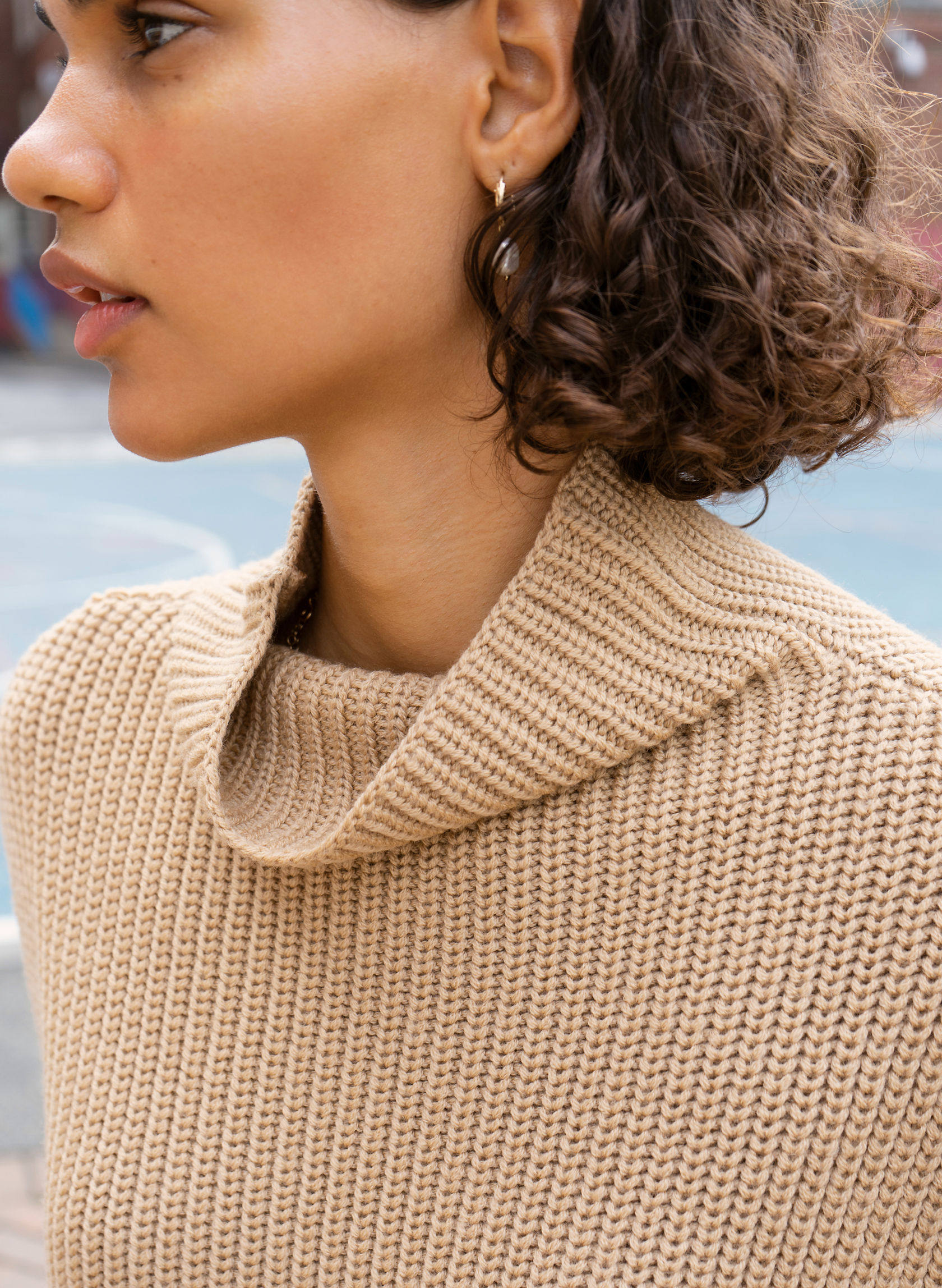 加拿大红牌女款意大利美丽诺羊毛无袖高领毛衣q112毛针织衫