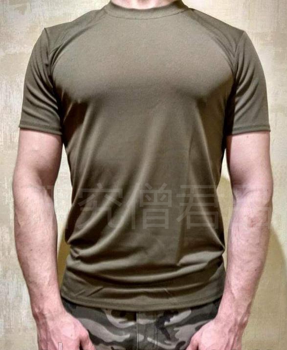 英军PCS短袖T恤速干排汗Coolmax导电丝防静电德军法军战术短袖T恤