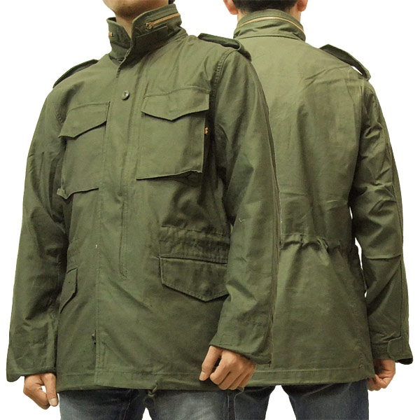 美国阿耳法 M65风衣 外套 修身版型 铝拉 铜拉