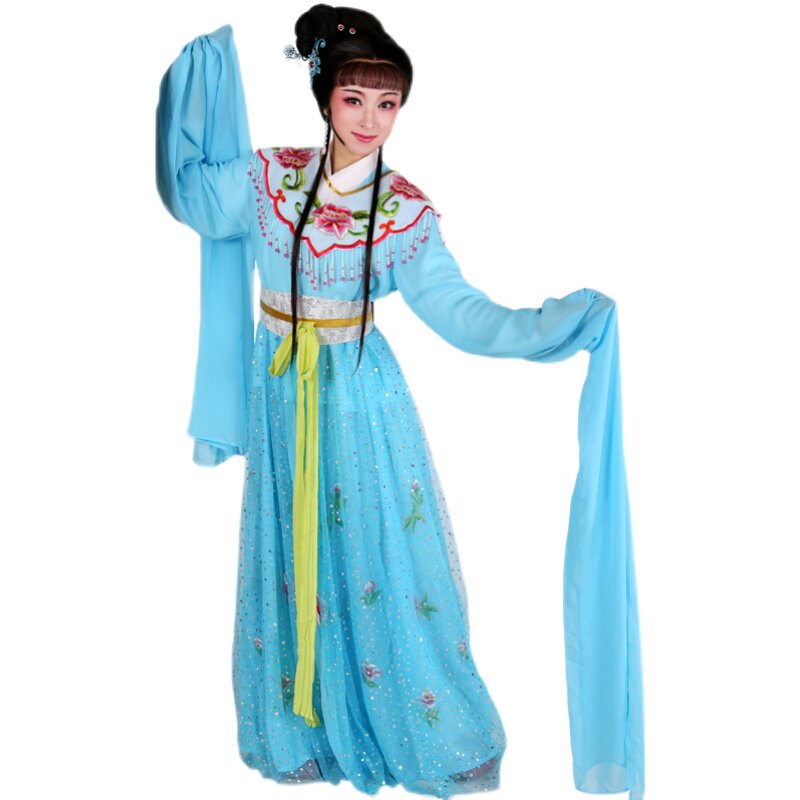正龙戏装越剧黄梅黄梅戏戏曲服装花旦小姐小旦民族服装