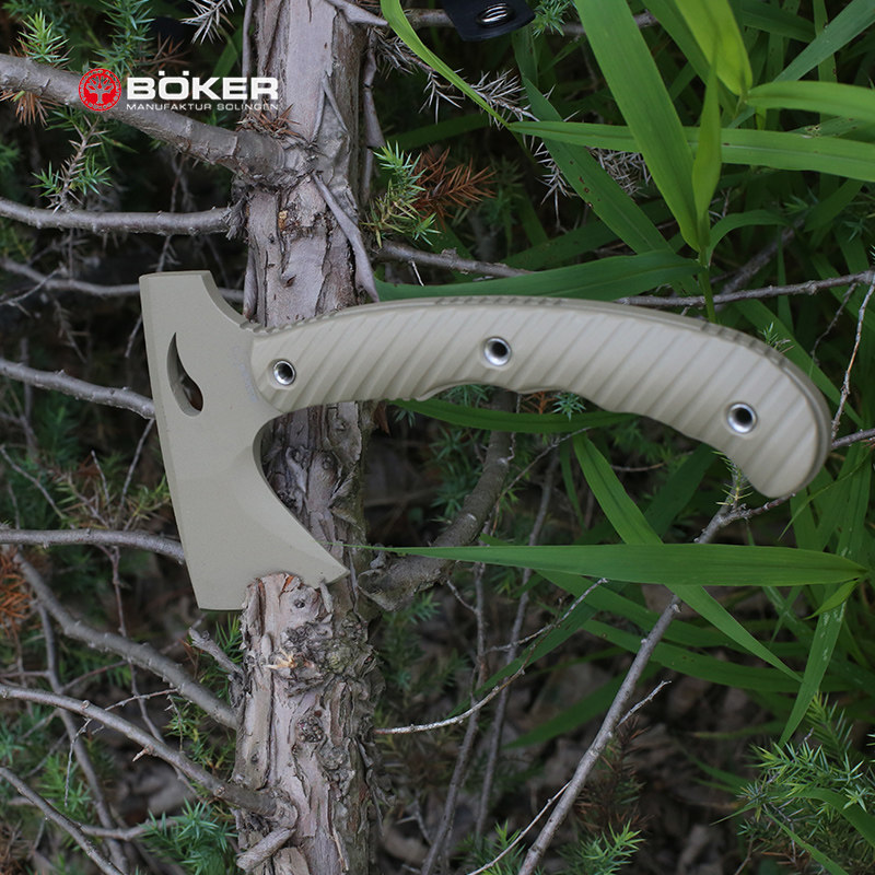 德国进口博克boker多功能野营户外战斧不锈钢斧头工兵斧