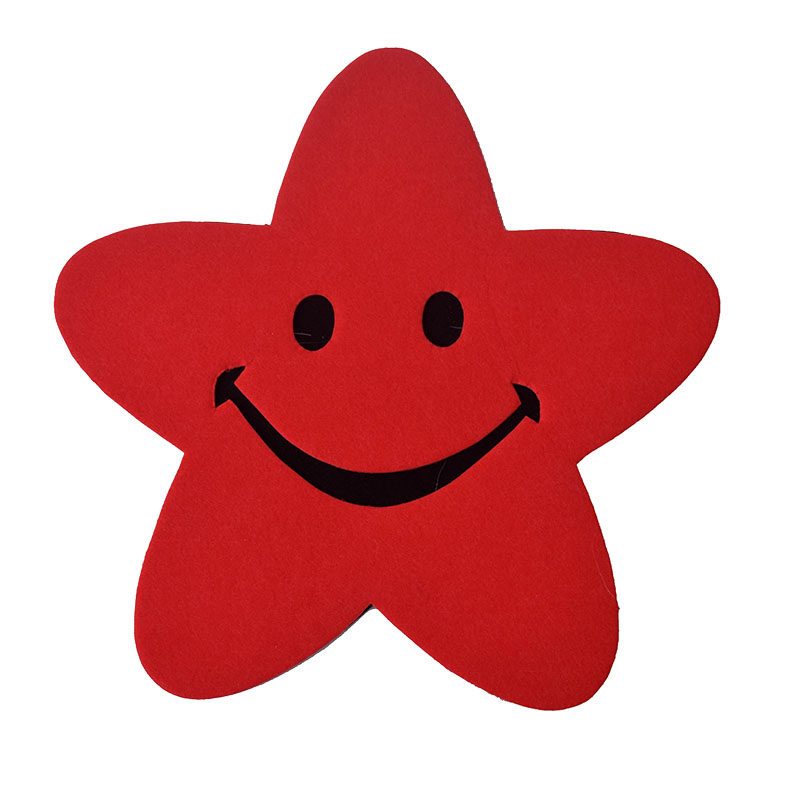 笑脸五角星道具运动会开幕入场式幼儿园大合唱舞蹈星星儿童演出花